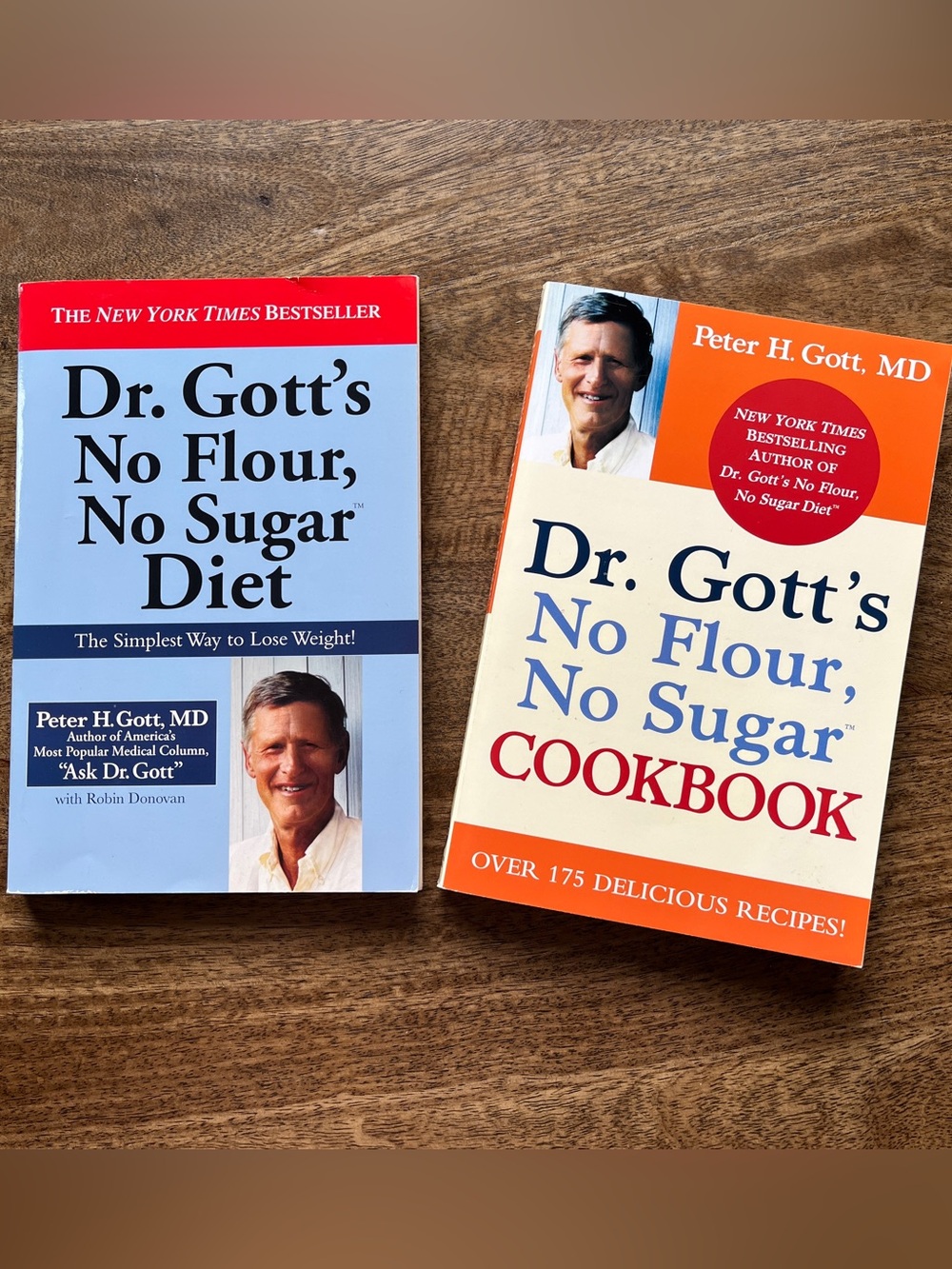 Dr Gott’s Book Bundle No Flour No Sugar Diet Book & No Flour No Sugar Cookbook